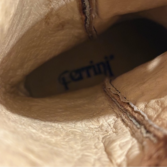 Ferrini Women’s Leather Faux Snakeskin Cowboy Boots Size 7 - Picture 13 of 14